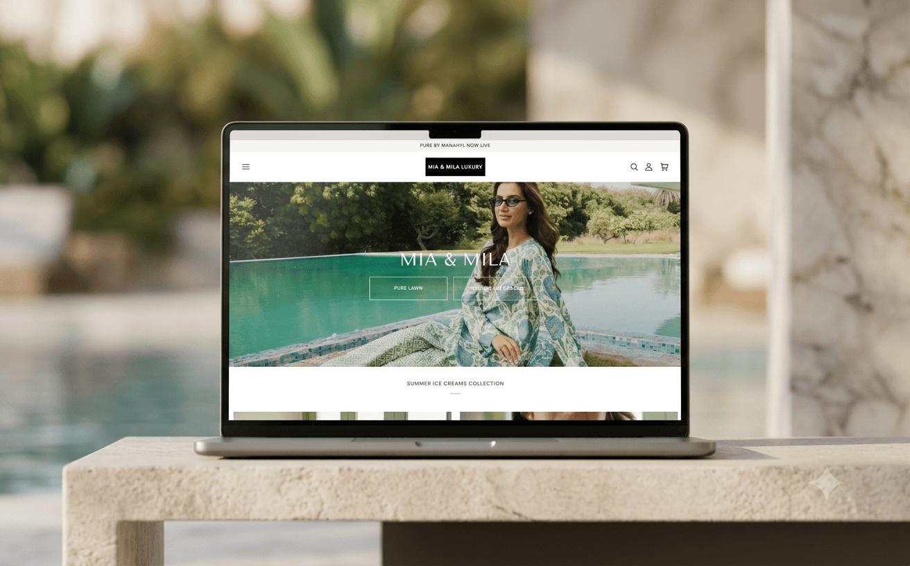 Mia & Mila Shopify store